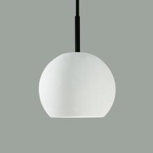 A-19 MP27-A9-BCC - Orb Mini Pendant: Icelandic Blue (Black Cord & Canopy)