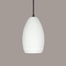 A-19 P1503-1LEDE26-SY-BCC - Grenada Pendant: Sunflower Yellow (E26 Base Dimmable LED (Bulb included)) (Black Cord & Canopy)