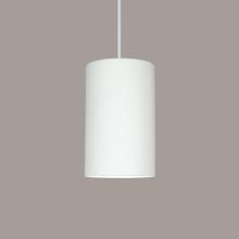 A-19 P201-A1-BCC - Andros Pendant: Clay (Black Cord & Canopy)