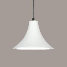 A-19 P501-BT-BCC-1LEDE26 - Madera Pendant: Butternut (Black Cord & Canopy)