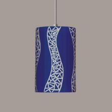 A-19 PM20304-CB-WCC-1LEDE26 - Passage Pendant Cobalt Blue (White Cord & Canopy)