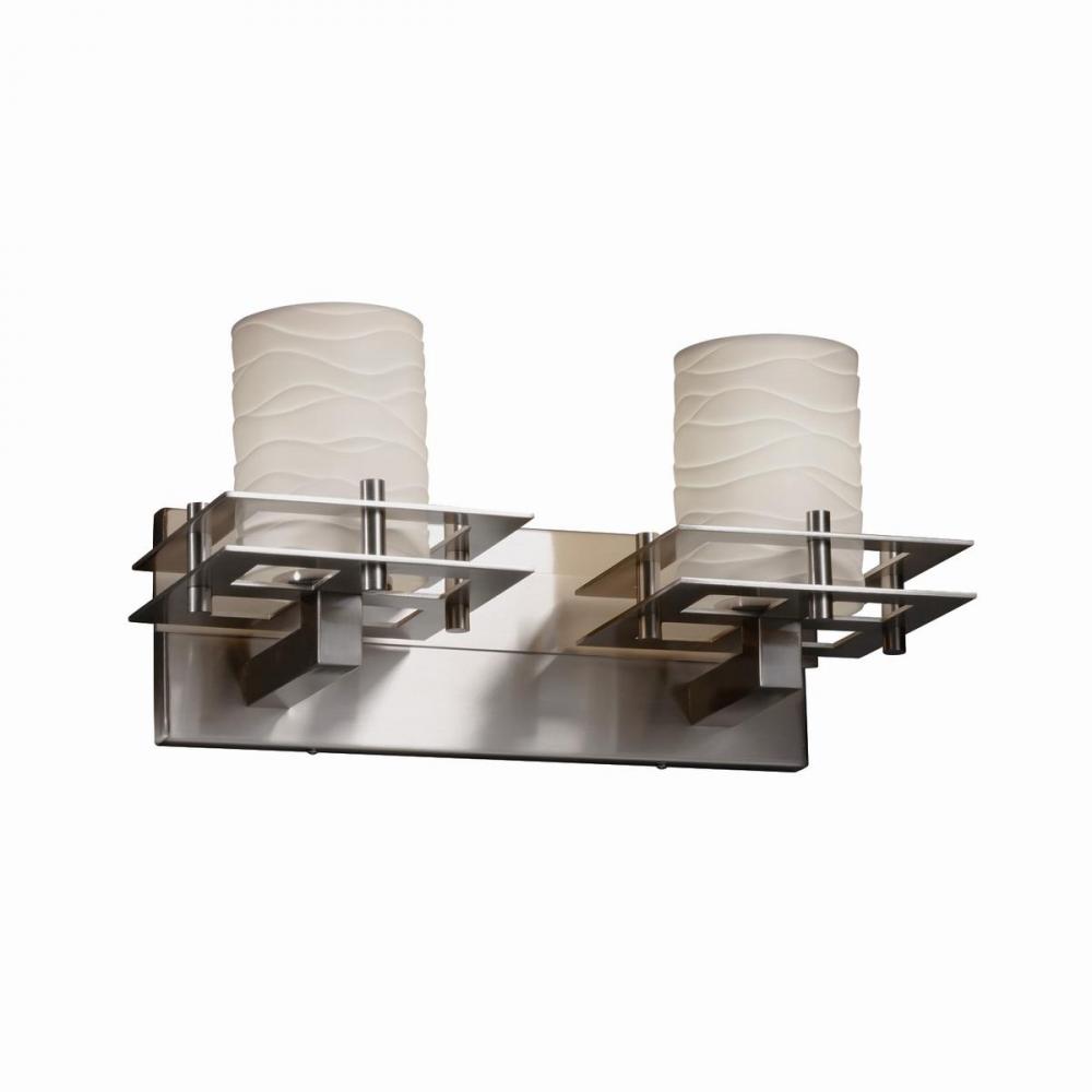 Metropolis 2-Light Bath Bar