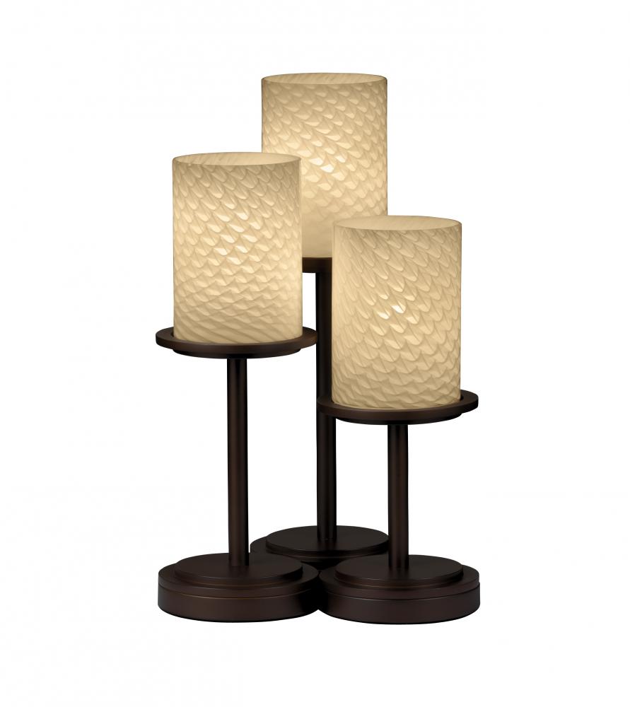 Dakota 3-Light Table Lamp