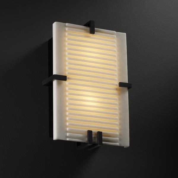 Clips Rectangle Wall Sconce (ADA)