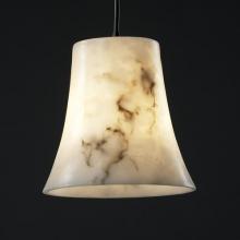 Justice Design Group FAL-8816-20-NCKL-RIGID - Small 1-Light Pendant