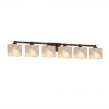 Justice Design Group ALR-8436-55-DBRZ-LED6-4200 - Regency 6-Light LED Bath Bar