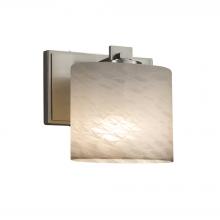 Justice Design Group FSN-8447-30-WEVE-NCKL - Era ADA 1-Light Wall Sconce