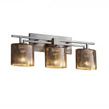 Justice Design Group FSN-8703-30-MROR-NCKL - Aero 3-Light Bath Bar