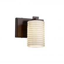 Justice Design Group POR-8441-10-SAWT-DBRZ - Era 1-Light Wall Sconce