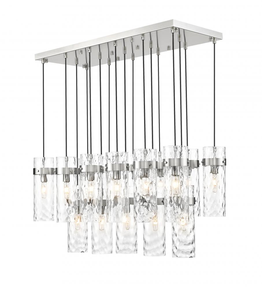 17 Light Linear Chandelier