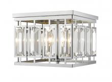 Z-Lite 6006F-CH - 4 Light Flush Mount