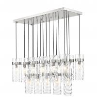 Z-Lite 7002P5-17L-BN - 17 Light Linear Chandelier