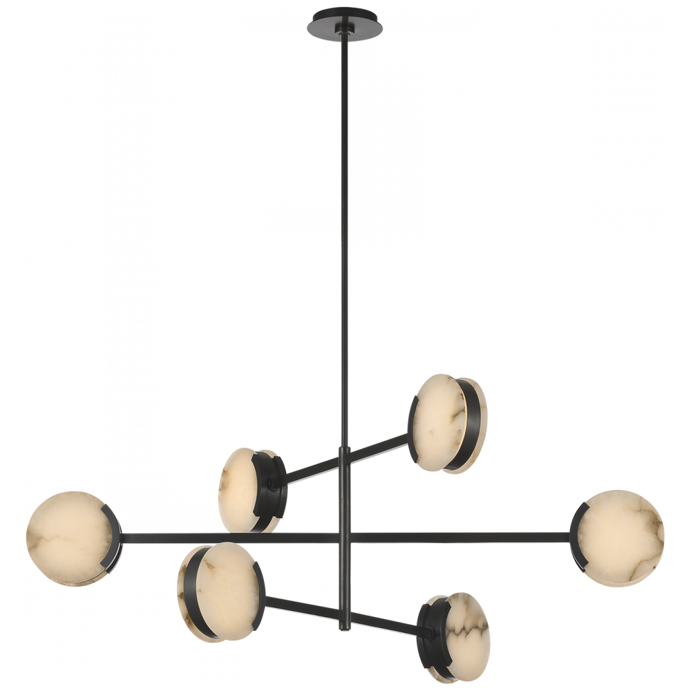 Melange 48" Multi-Positional Chandelier