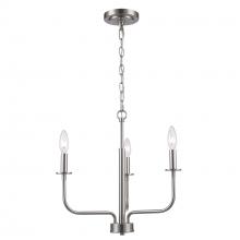 Trans Globe 11653 BN - Tennyson Pendant Lights Brushed Nickel