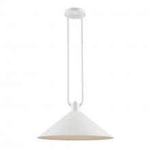 Trans Globe 11762 WH - Roscoe 1- Light Industrial Pendant