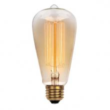 Westinghouse 413200 - 60W ST20 Timeless Vintage Inspired Amber E26 (Medium) Base, 120 Volt, Card