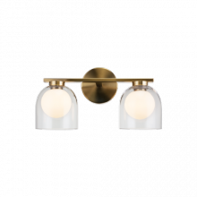 Matteo Lighting W60702AGCL - Derbishone Wall Sconce