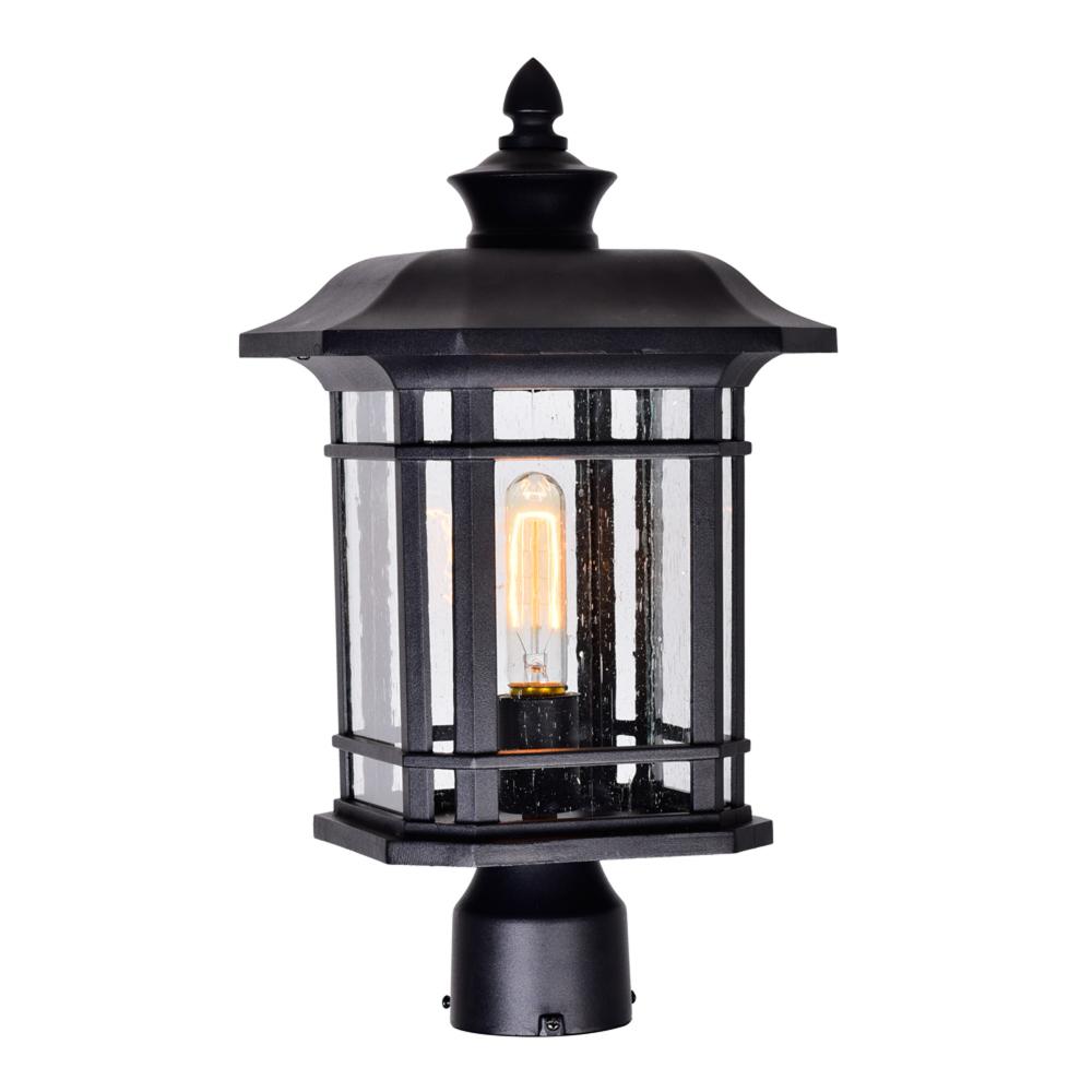 Blackburn 1 Light Outdoor Black Lantern Head