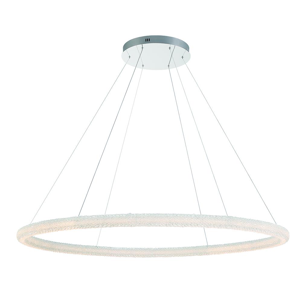 Sassi 1 Light Chandelier in Chrome