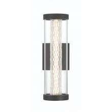 Eurofase 46696-014 - Savron 1 Light LED 14" Outdoor Sconce in Black