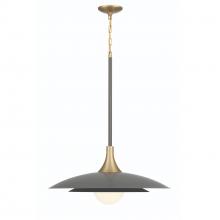 Eurofase 46785-039 - Welsh 1 Light 24" LED Pendant in Gray