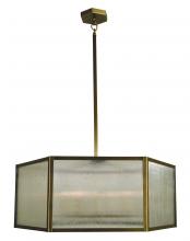 Arroyo Craftsman LYCH-26RM-BZ - 26" Lyon Chandelier