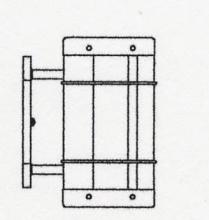 Arroyo Craftsman VS-11NRCS-P - 11" valencia sconce - no roof