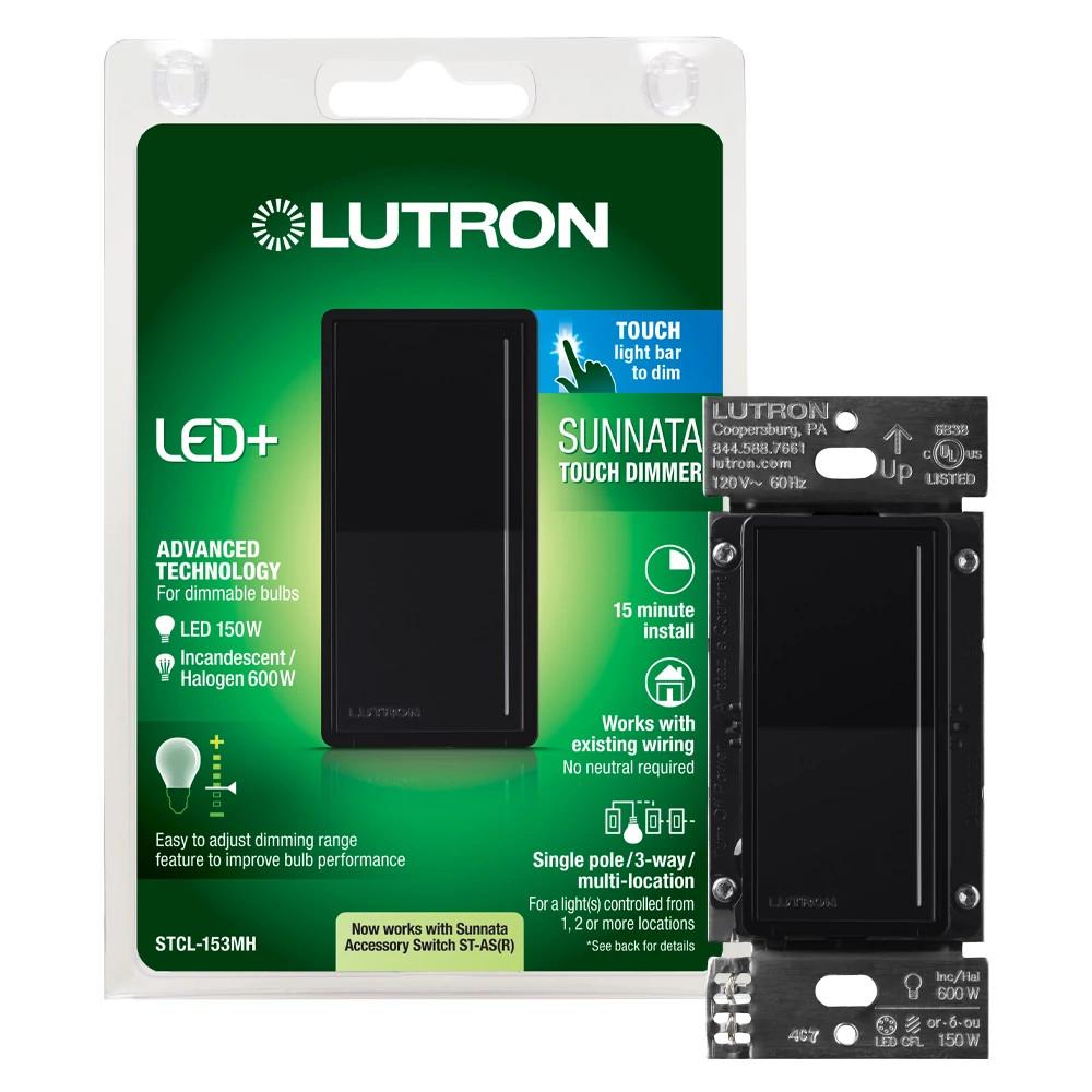 Sunnata LED+ Dimmer Multi Location Black