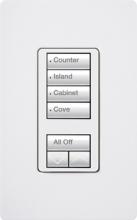 Lutron Electronics RRD-HN4S-BI - CL RA2 HYBRID 4S WALL BISCUIT