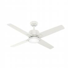 Casablanca Fan Company 51739 - Casablanca 52 inch Axial Fresh White Ceiling Fan with LED Light Kit and Wall Control