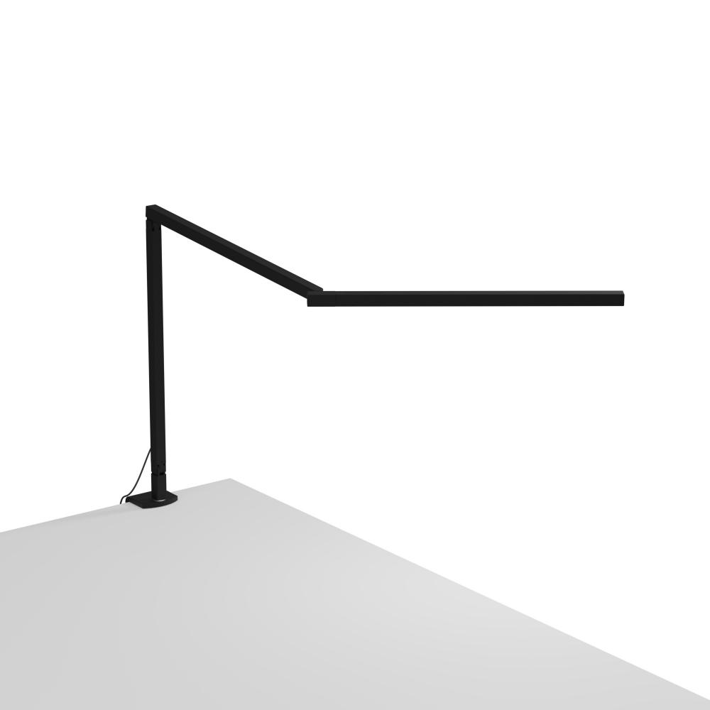 Z-Bar Mini Desk Lamp Gen 4 (Daylight White Light; Matte Black) with Desk Clamp