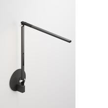 Koncept Inc AR1100-CD-MBK-HWS - Z-Bar Solo mini Desk Lamp with hardwire wall mount (Cool Light; Metallic Black)