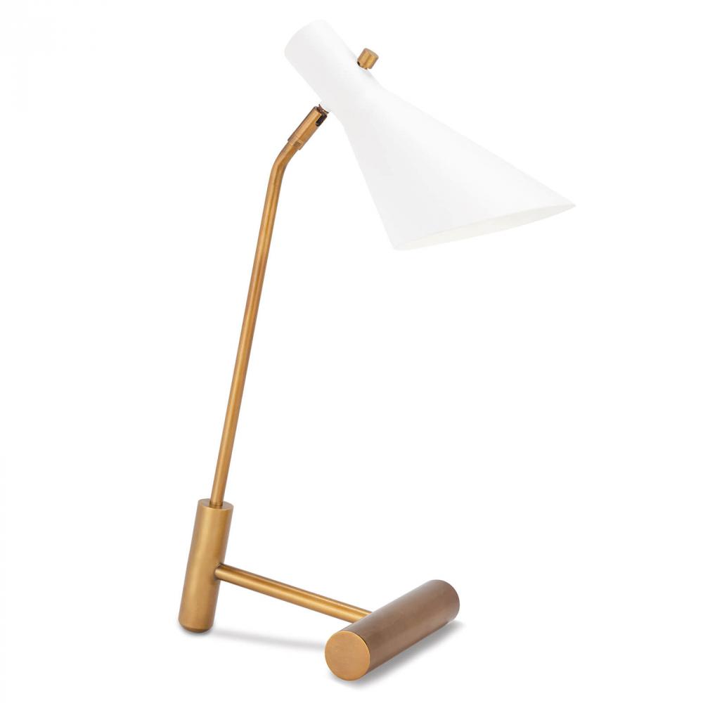 Regina Andrew Spyder Task Lamp (White and Natura