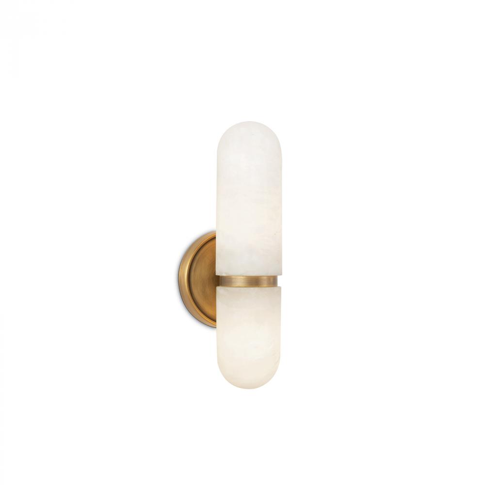 Regina Andrew Salon Sconce Small (Natural Brass)