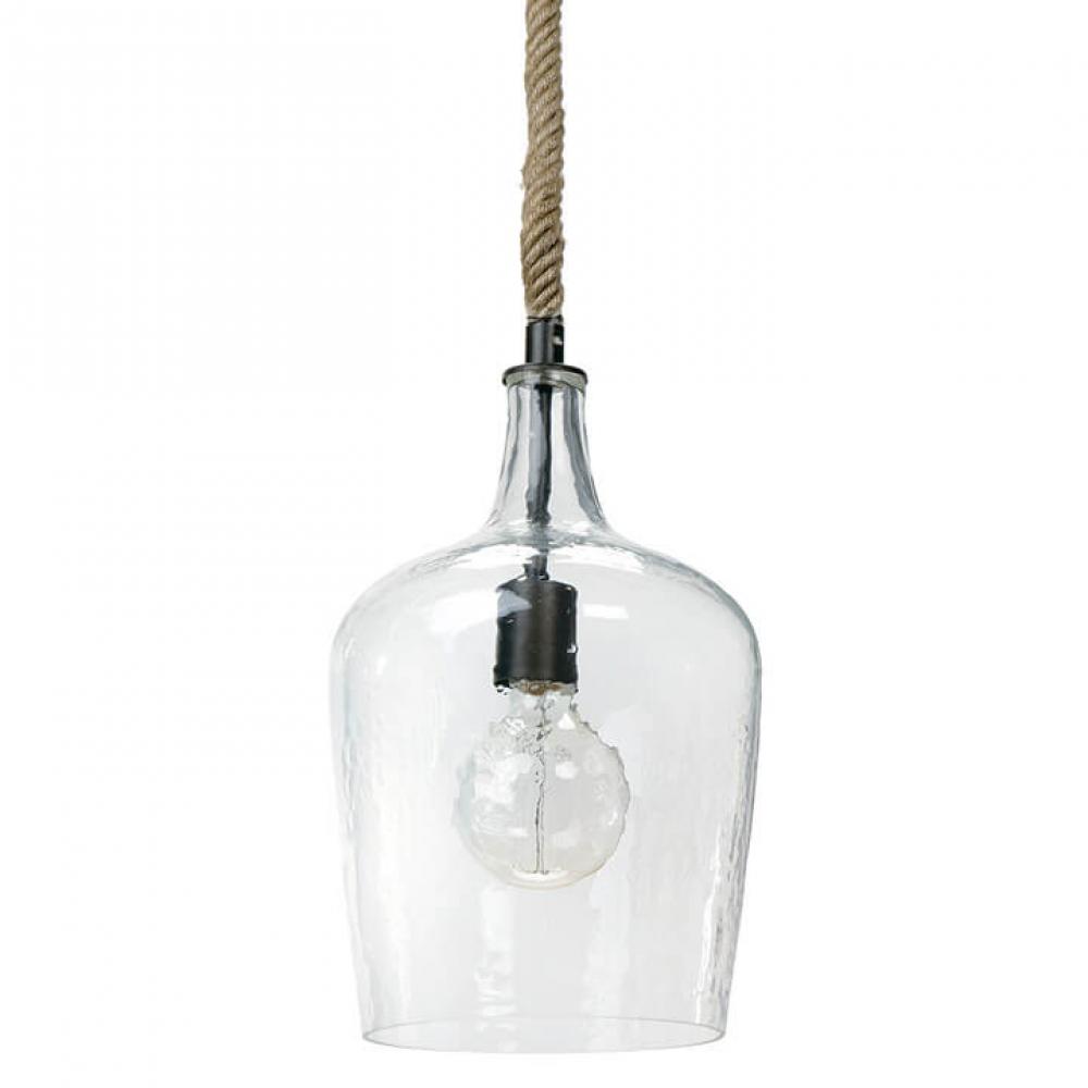 Regina Andrew Hammered Glass Pendant