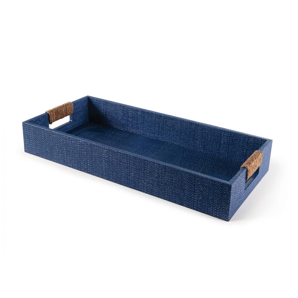 Regina Andrew Logia Rectangle Tray Small (Indigo