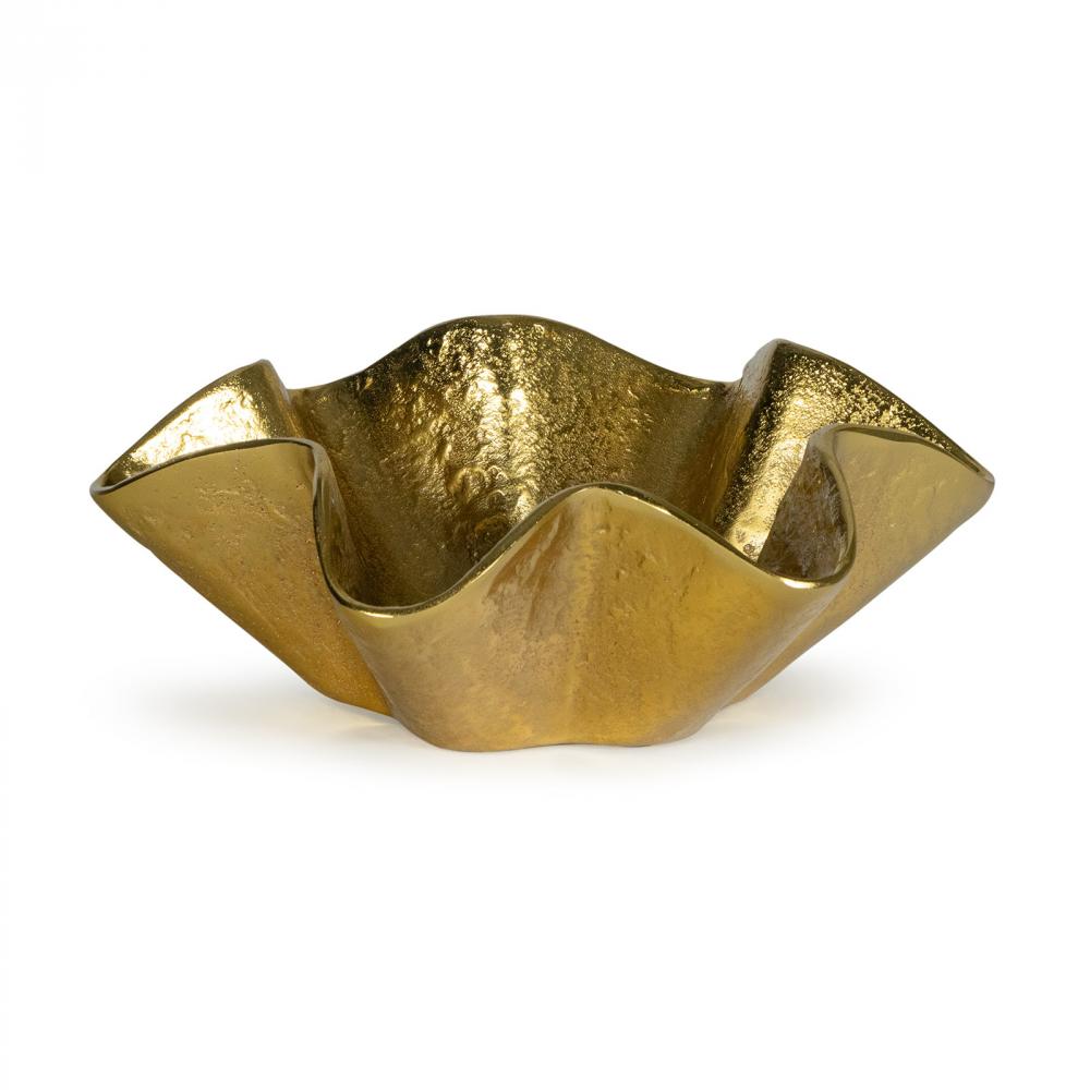 Regina Andrew Pedicoat Metal Bowl Large (Brass)