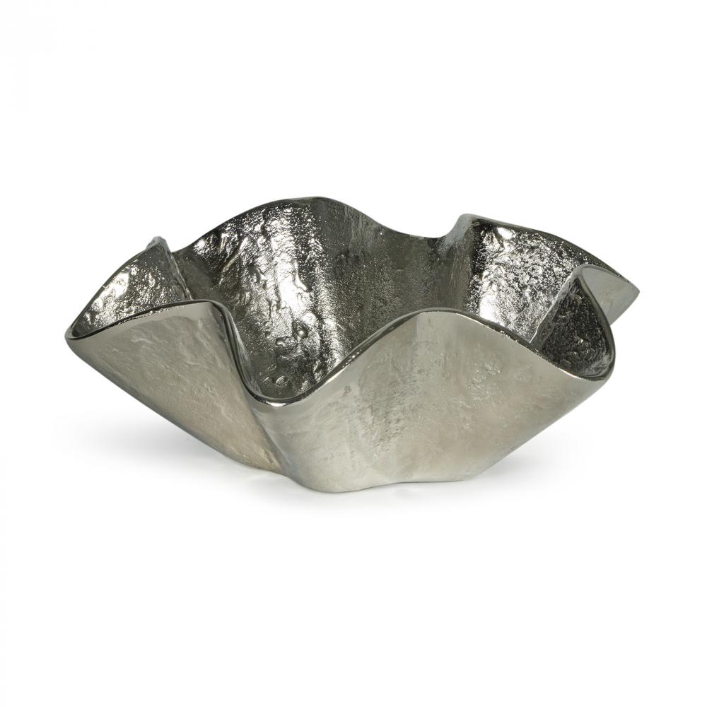 Regina Andrew Pedicoat Metal Bowl Large (Nickel)