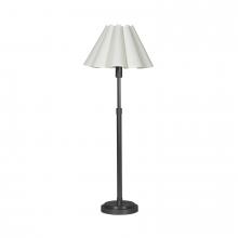 Regina Andrew 13-1681BB-WT - Regina Andrew Polly Buffet Lamp (Blackened Brass