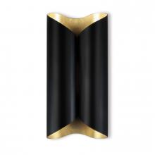 Regina Andrew 15-1154BLK - Regina Andrew Coil Metal Sconce Large (Black and