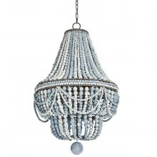 Regina Andrew 16-1083BL - Regina Andrew Malibu Chandelier (Weathered Blue)