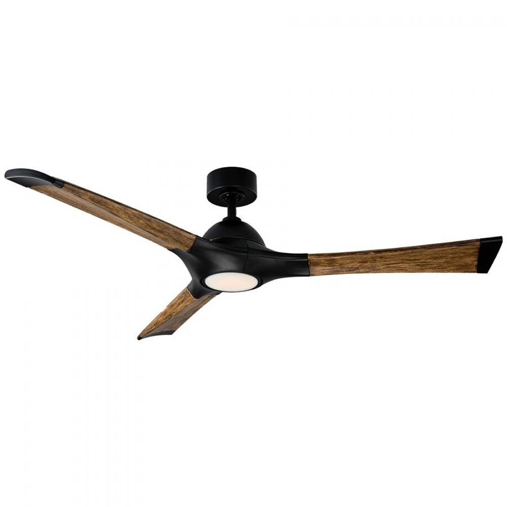 Woody Downrod ceiling fan