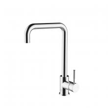 Elegant FAK-308PCH - Levi Single Handle Pull Down Sprayer Kitchen Faucet in Chrome