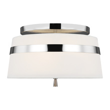 Visual Comfort & Co. Studio Collection AF1143PN - Cordtlandt Small Semi-Flush Mount