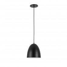 Dainolite OFE-71P-MB - 1LT Pendant, MB w/ MB Metal Shade