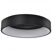 Nuvo 62/1454R1 - Orbit; 30 Watt LED Flush Mount; Black Finish