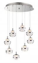 ET2 E24598-93PC - Swank-Multi-Light Pendant